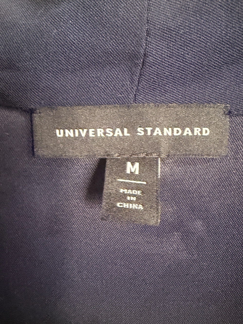 Universal Standard Cambria Pleated Shoulder Top Navy Blue Size 2X - Picture 3 of 12